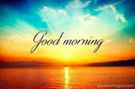 GOOD morning!!